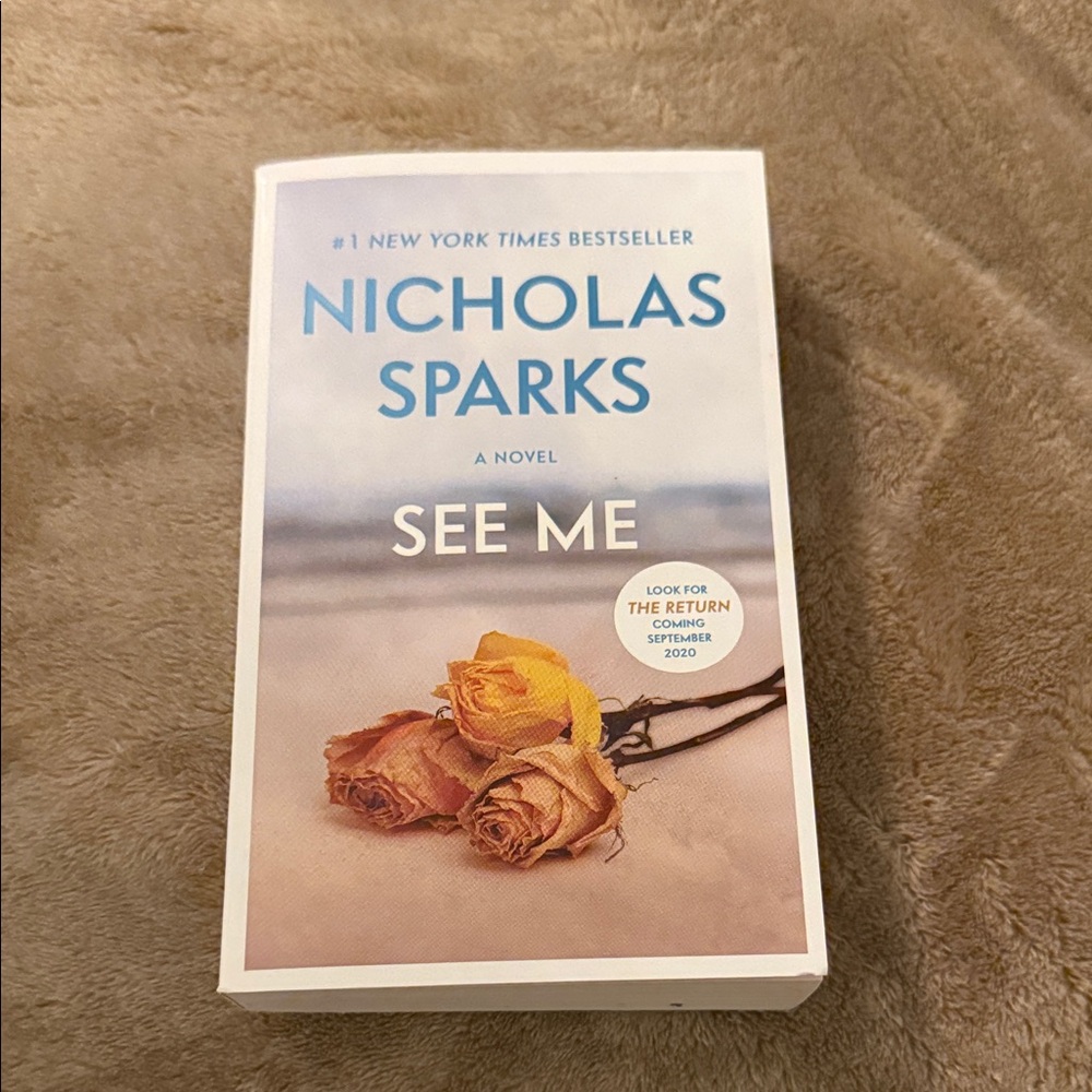 Nicholas Sparks 'See Me' Book
